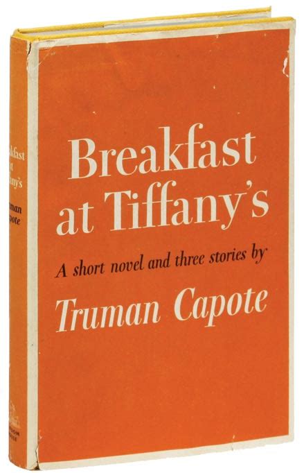 breakfast at tiffany's short story.